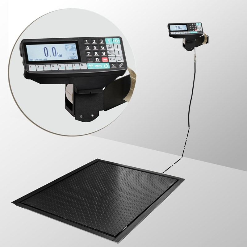 Весы Масса-К 4D-PМF-20/15-3000-RP с печатью этикеток и регистрацией товароучетных операций