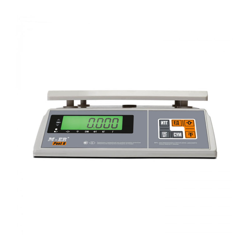 Порционные весы Mertech M-ER 326 AFU-15.1 "Post II" LCD USB-COM