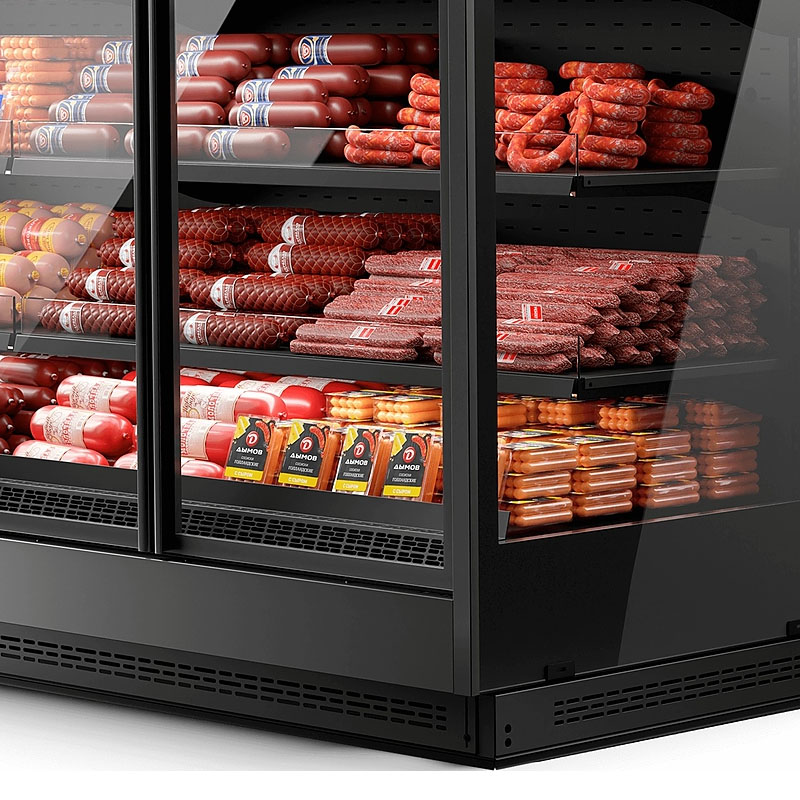 картинка Холодильная витрина Dazzl Vega DG 100 H210 250 (-1…+2) мясная