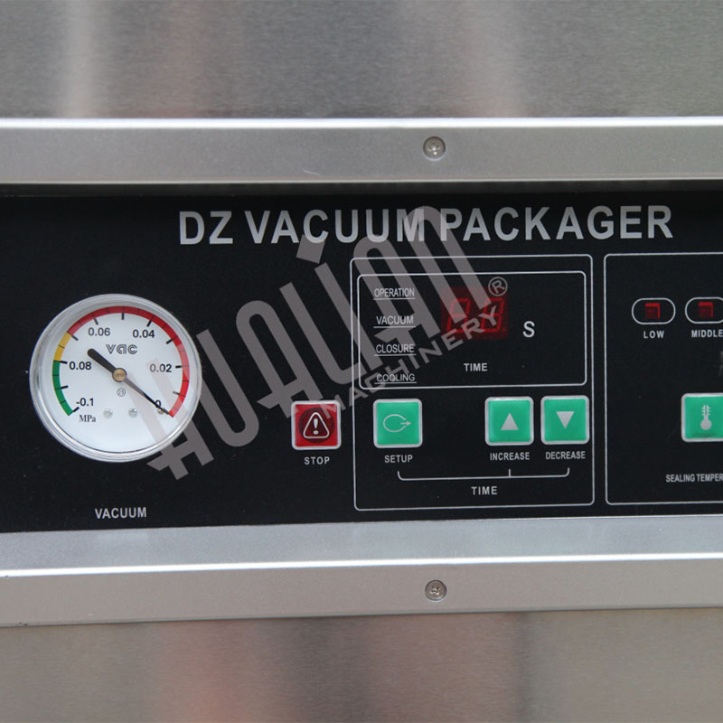 картинка Напольная вакуум-упаковочная машина Hualian DZ-400/2F SS (нерж.) NEW