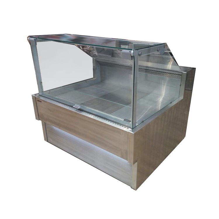 Холодильная витрина Берн Куб ВС44-937 Ариада с выносным агрегатом без боковин