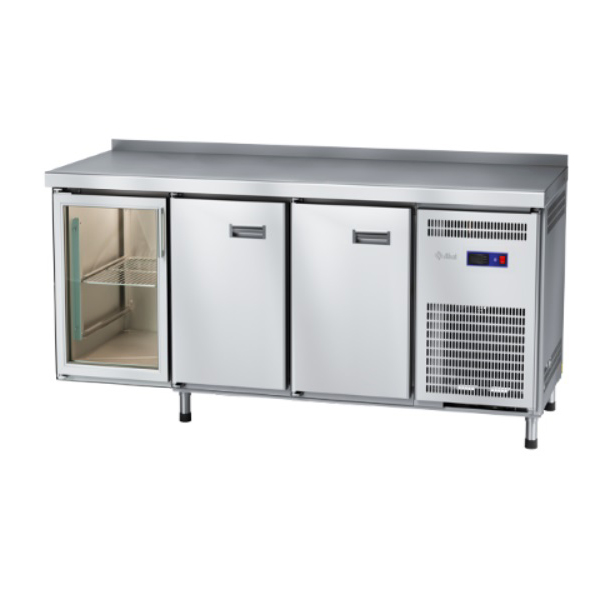 Стол холодильный Abat СХС-60-02 (дверь-стекло, 2 двери)
