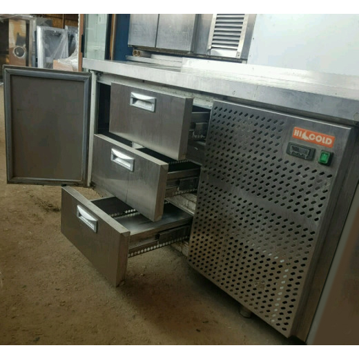 картинка Стол холодильный HICOLD SN 1113/TN 2280x600x850