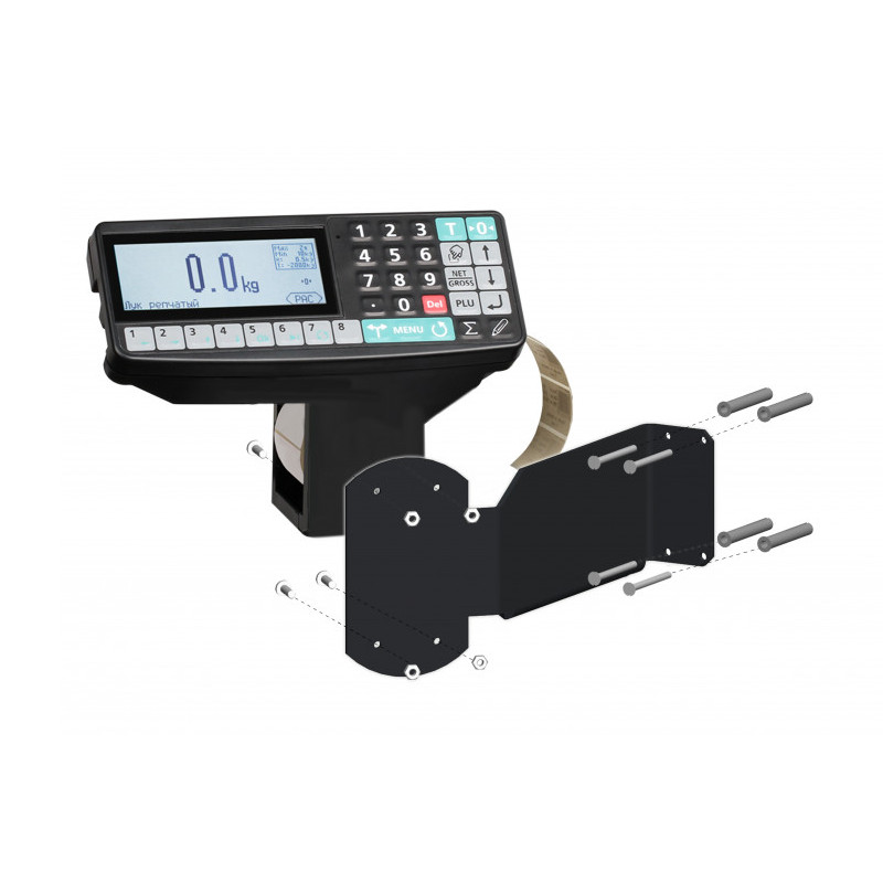 Весы Масса-К 4D-PМ.S-12/10-1000-RP с печатью этикеток и регистрацией товароучетных операций