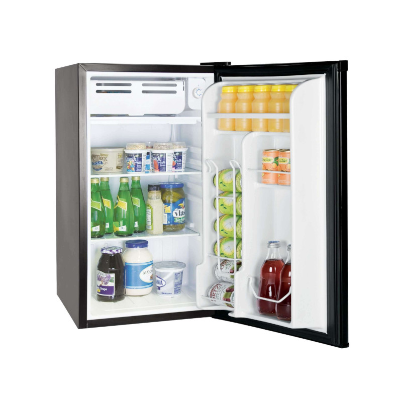 картинка Шкаф холодильный с глухой дверью Cooleq TBC-90S черный