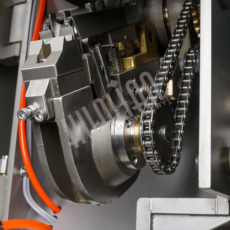 картинка Двухскрепочный механический клипсатор с наложением петли Hualian DKJC18/15