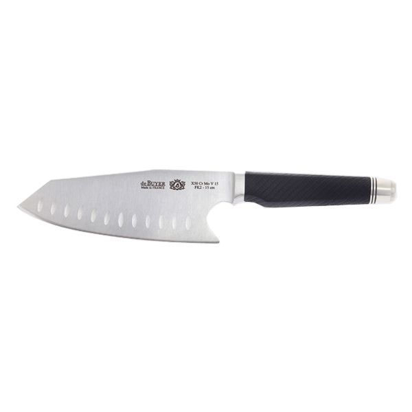 картинка Нож японский De Buyer 4280.15 с бороздками