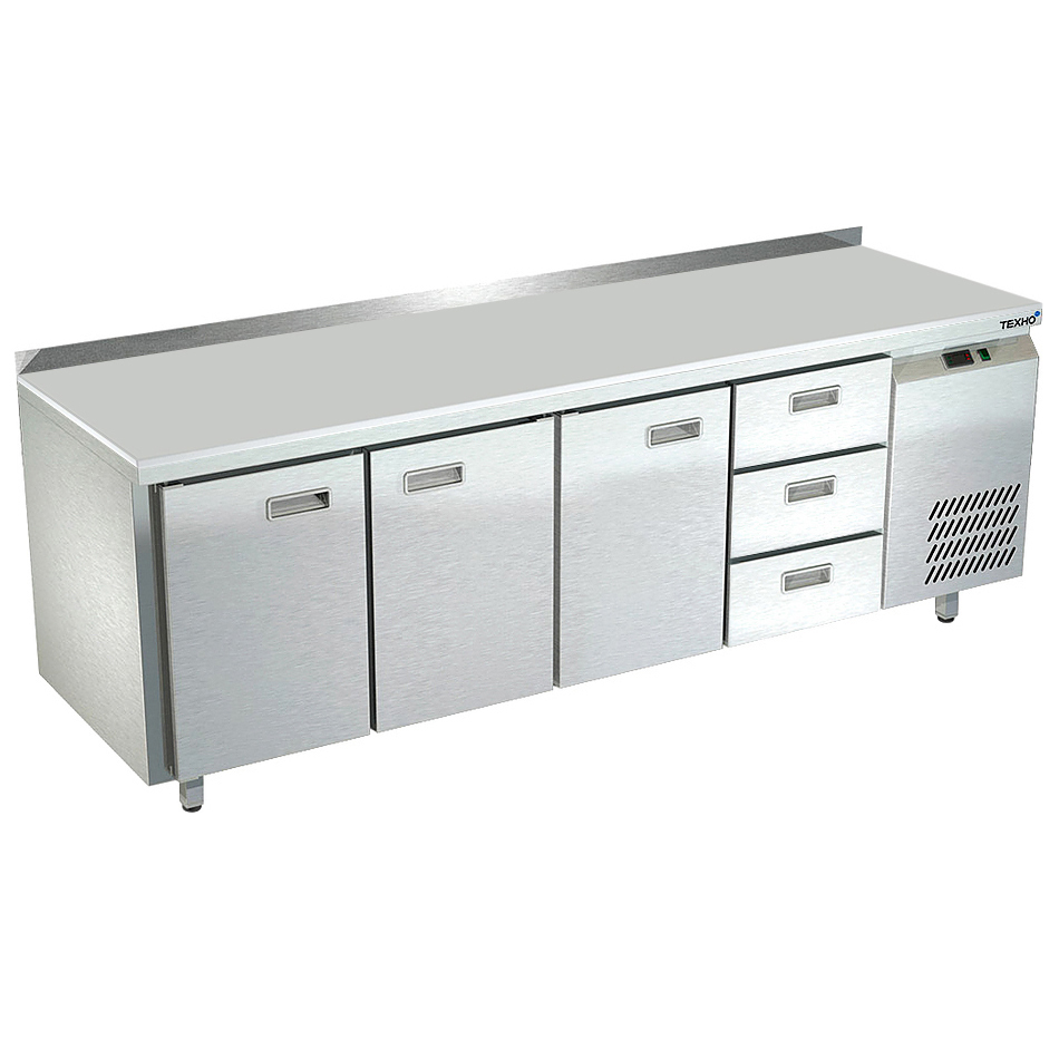 Холодильный стол Техно-ТТ СПБ/О-622/33-2207 3 двери 3 ящика