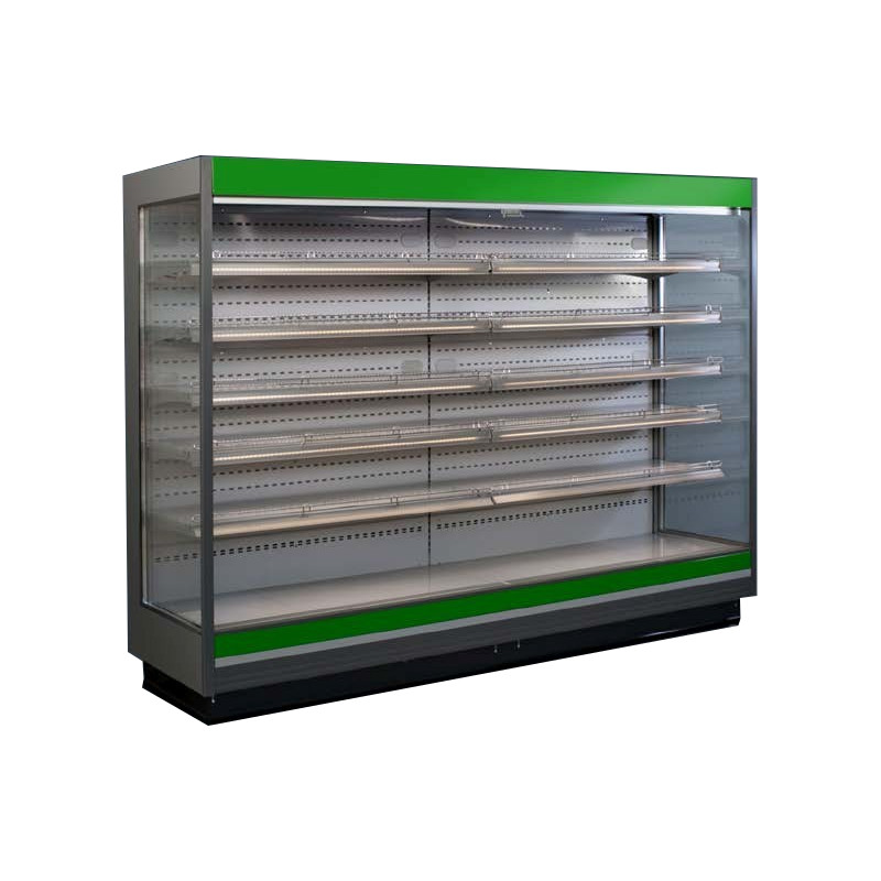 Холодильная горка Ариада Crosby ВС1.70G-1250 с выносным агрегатом и стеклянными дверями