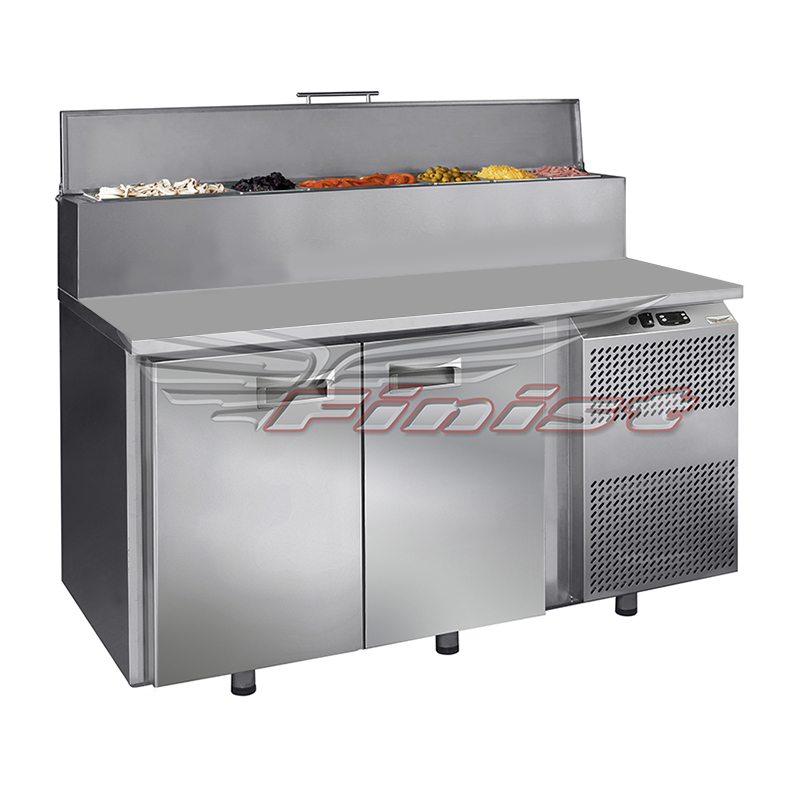 картинка Холодильный стол для пиццы FINIST СХСпц-800-2 1400x800x1060