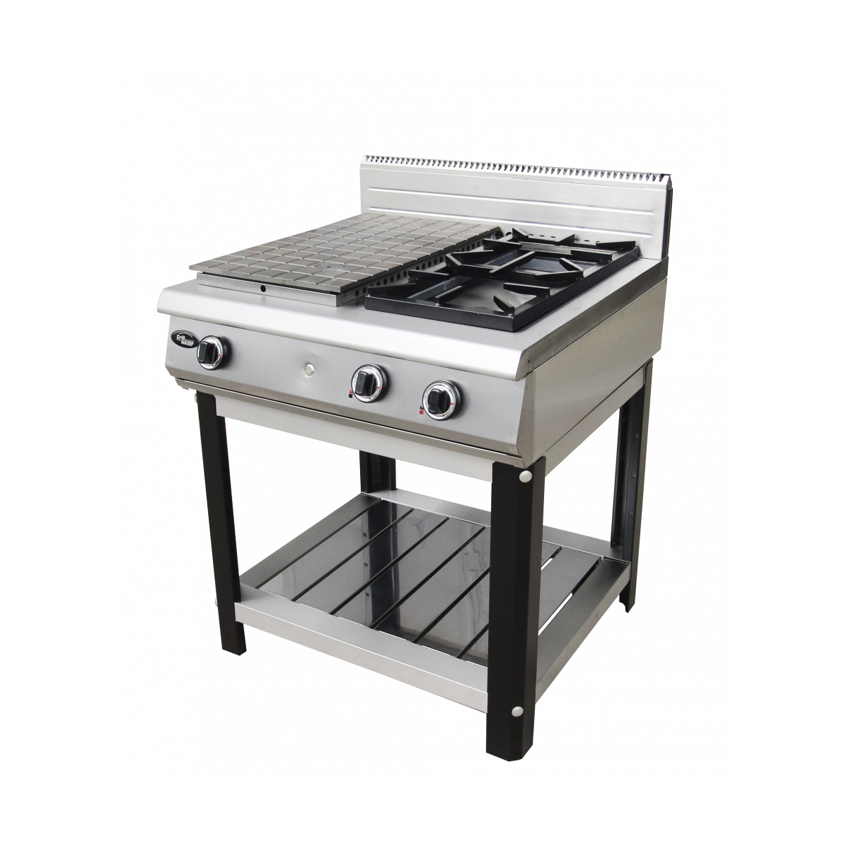 Плита со сплошной поверхностью Grill Master Ф4ЖТЛСПГ(1+2) (на подставке)
