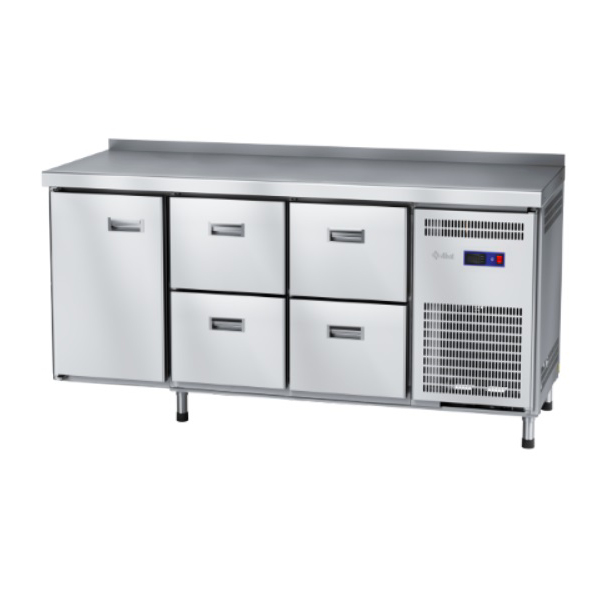 Стол холодильный Abat СХН-60-02 (дверь, ящики 1/2, ящики 1/2)