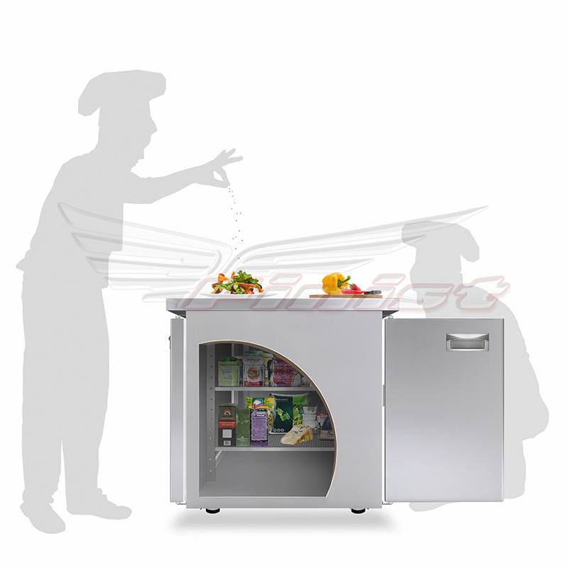 картинка Стол холодильный Finist СХСскв-700-4 сквозной 1400x700x850 мм