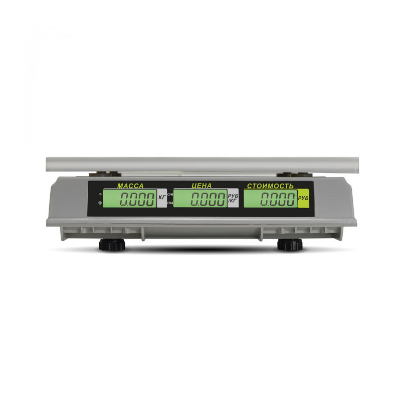 Торговые настольные весы Mertech M-ER 326 AC-15.2 "Slim" LCD