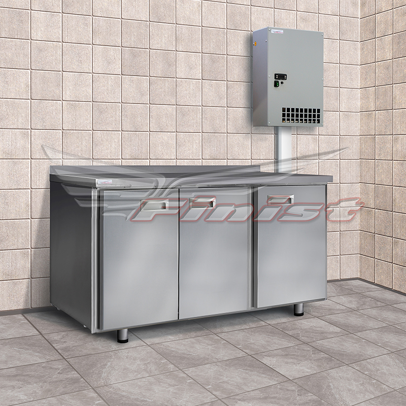 Стол холодильный Finist СХСан-700-4 настенный агрегат 1900х700х850 мм