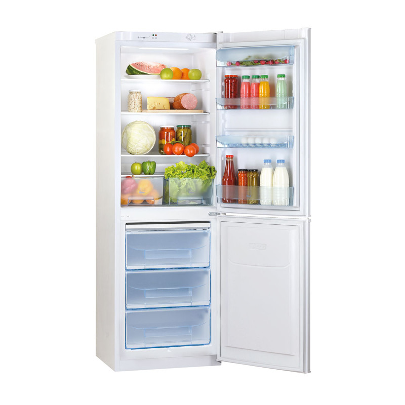 Холодильник двухкамерный бытовой POZIS RK-139 серебристый металлопласт