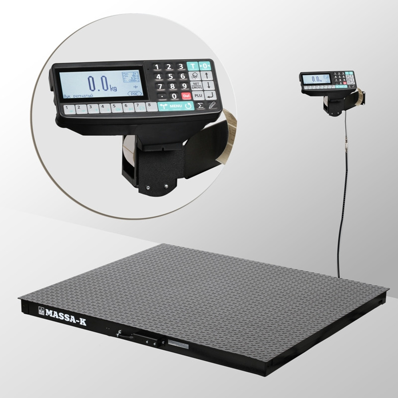 картинка Весы Масса-К 4D-PМ-20/15-3000-RP с печатью этикеток и регистрацией товароучетных операций