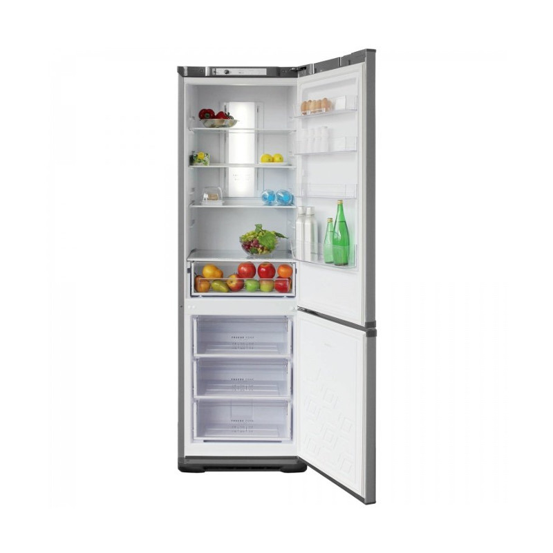 картинка Холодильник-морозильник Бирюса M360NF металлик