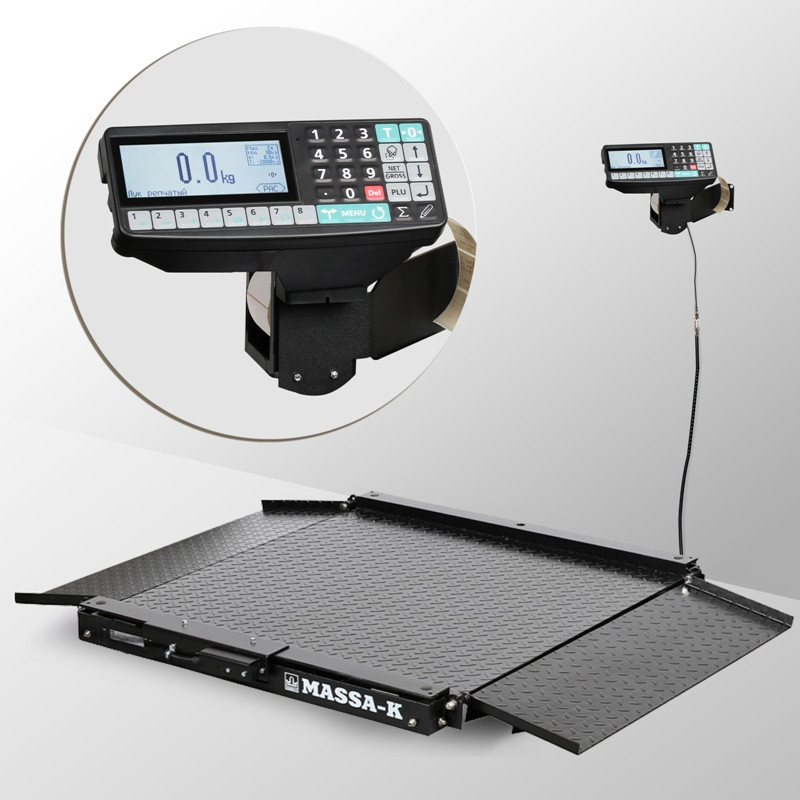 Весы Масса-К 4D-LA-10/10-500-RP с печатью этикеток и регистрацией товароучетных операций