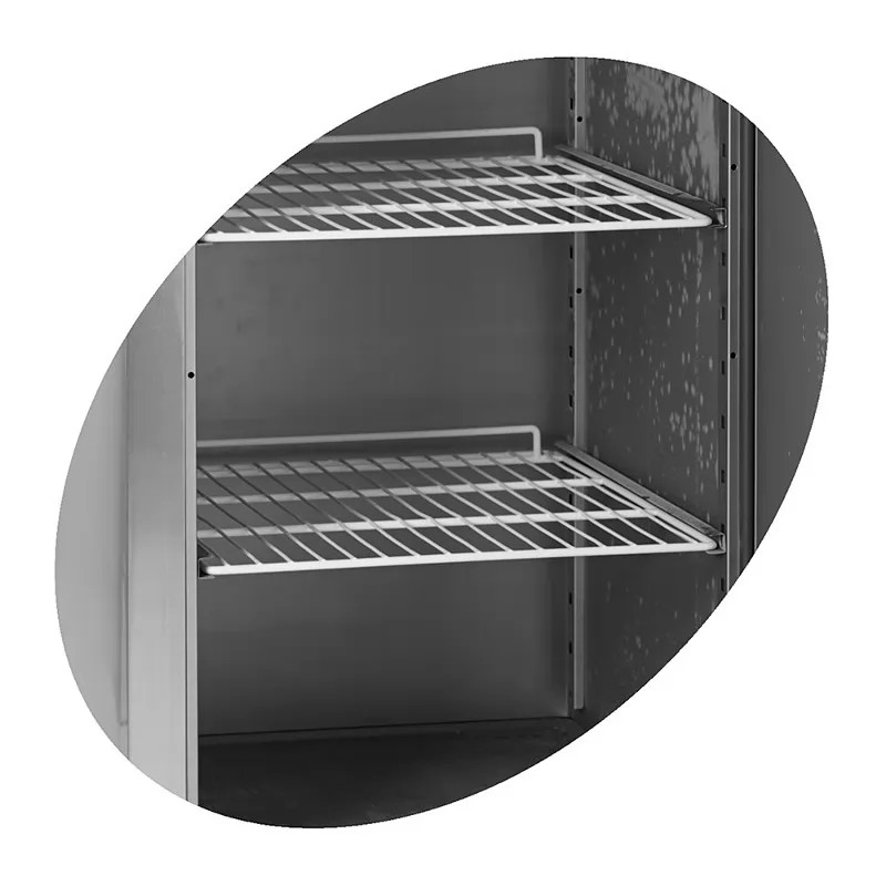 Шкаф холодильный с глухой дверью Tefcold GUC70 нержавеющий