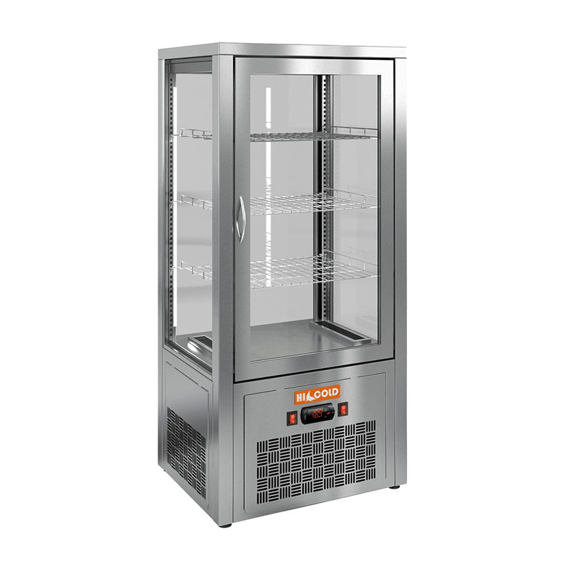 картинка Настольная вертикальная холодильная витрина HICOLD VRC 100