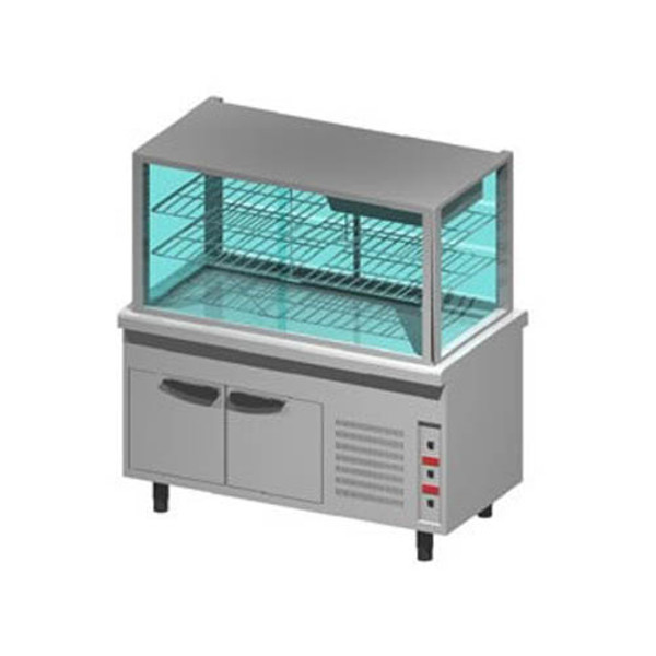картинка Витрина холодильная EMAINOX 8VTRPVR15 8045054 с охлаждаемой поверхностью на холод.шкафу