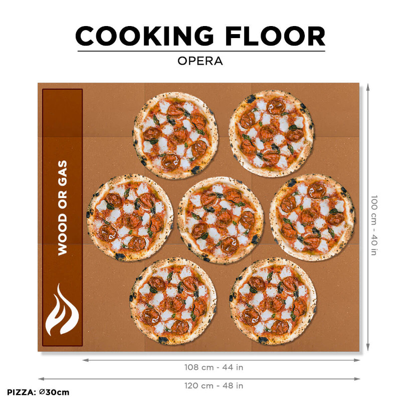 картинка Печь для пиццы дровяная Alfa Pizza Opera Top