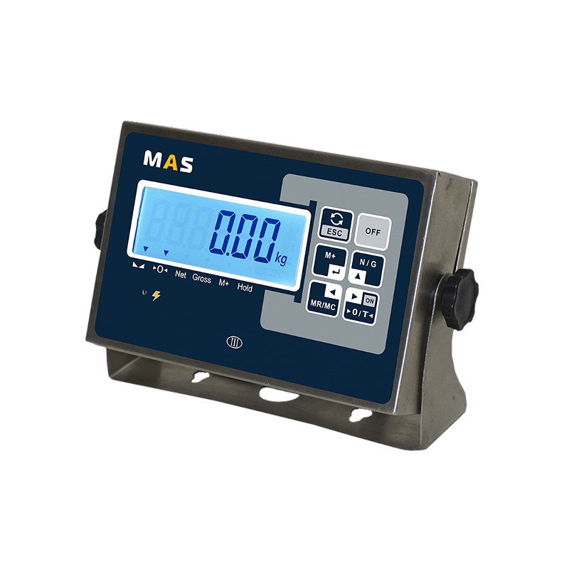 Весы платформенные MAS PM4PHS-1.0 1000х1000 с индикатором на стойке