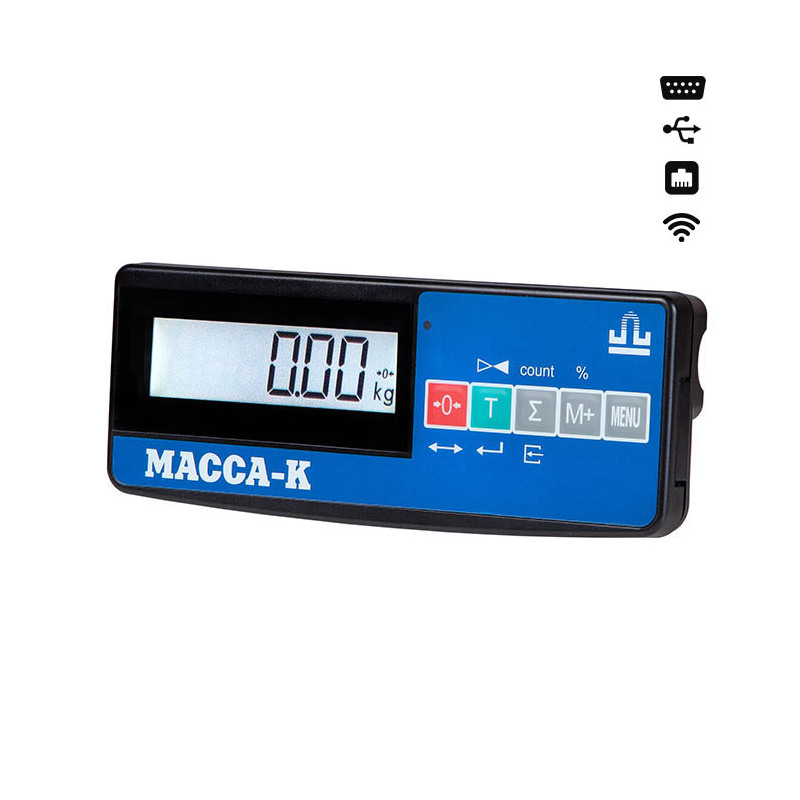 Весы моноблочные Масса-К 4D-LM-10/10-1000-A(RUEW) с интерфейсами RS, USB, Ethernet, WiFi