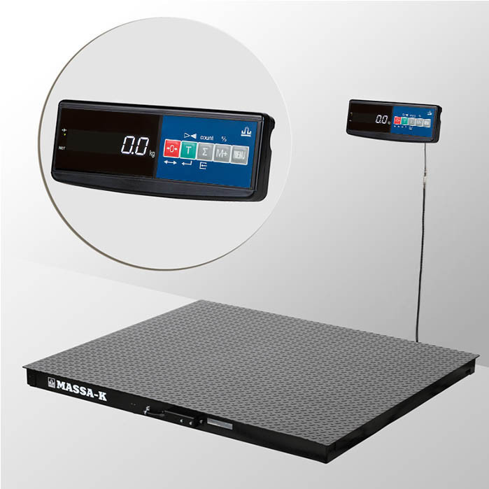 картинка Весы платформенные Масса-К 4D-PМ-10/10-1000-A с интерфейсом RS