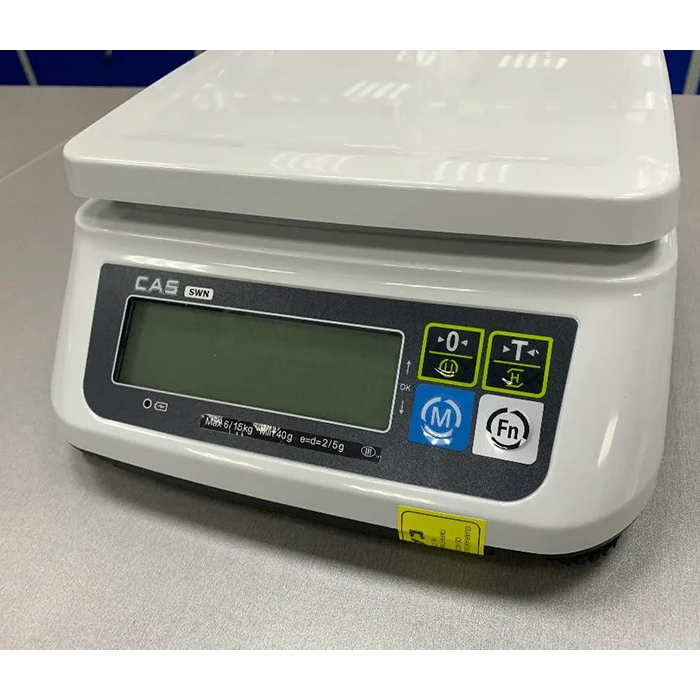 Весы электронные порционные CAS SWN-15 + Аккумулятор