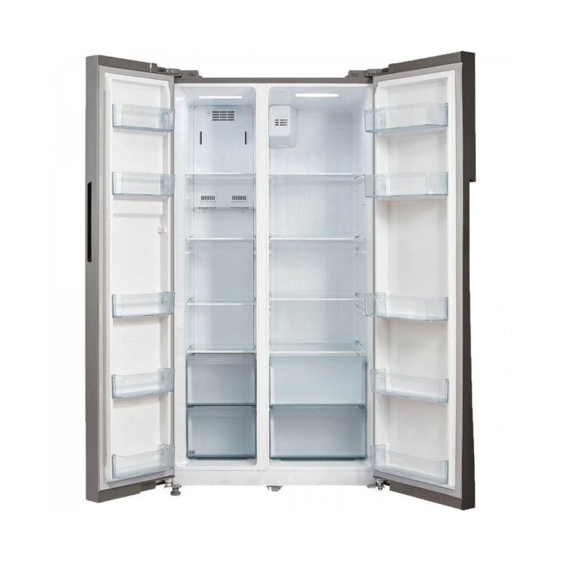 Холодильник Side-by-side Бирюса SBS 587 I нержавеющая сталь