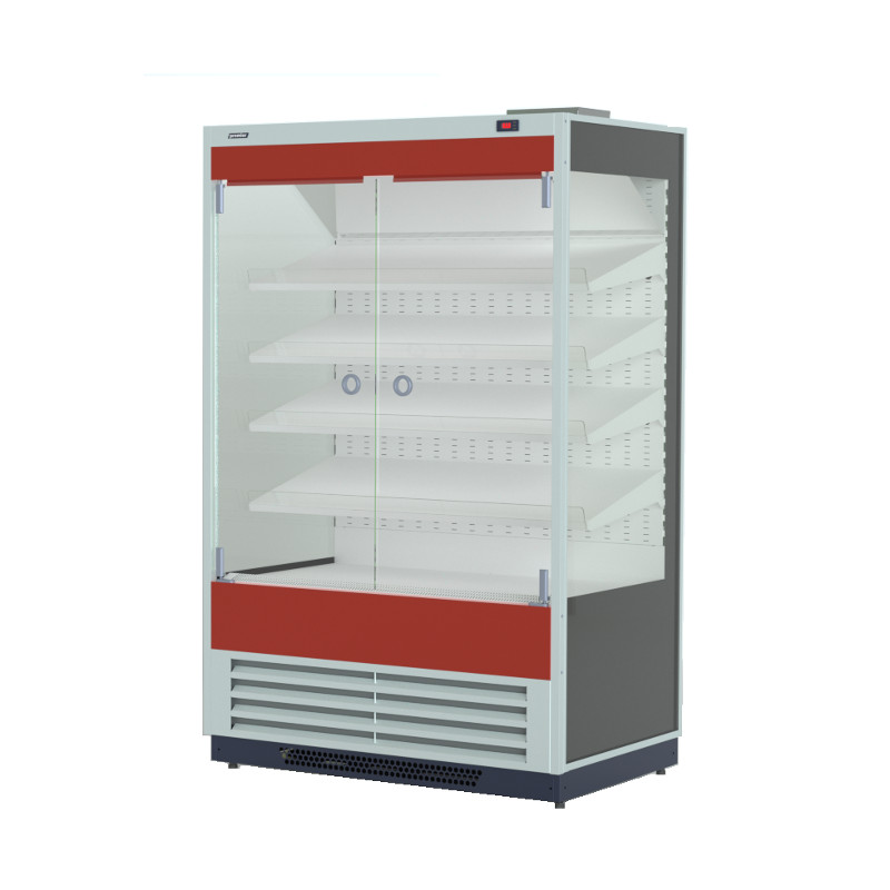 Холодильная витрина Premier ВВУП1-1,90ТУ/ЯЛТА-2,5/ фрукт нержавеющая сталь
