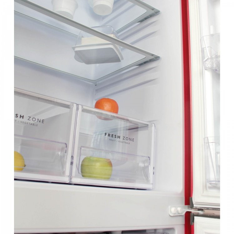 картинка Холодильник-морозильник Бирюса H649 красный