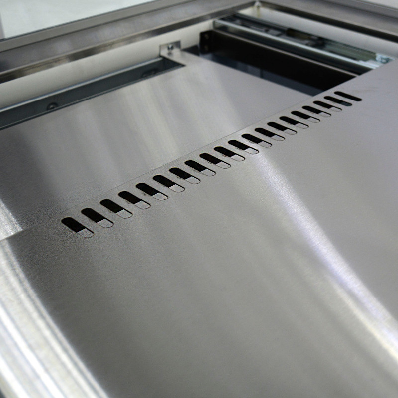 картинка Встраиваемая горизонтальная кондитерская холодильная витрина FINIST GLASSIER SLIDE GS-10/65/3
