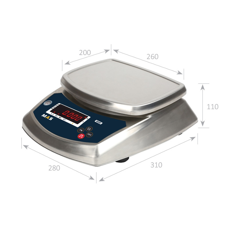 картинка Весы электронные порционные влагостойкие MASTER MSW-30
