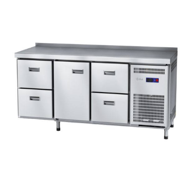 Стол холодильный Abat СХС-60-02 (ящики 1/2, дверь, ящики 1/2)
