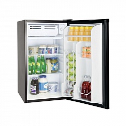 картинка Шкаф холодильный с глухой дверью Cooleq TBC-90S черный