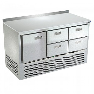картинка Холодильный стол Техно-ТТ СПН/О-622/14-1407 1 дверь 4 ящика