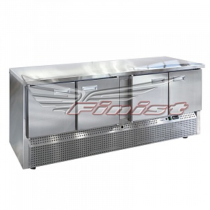 картинка Стол холодильный Finist СХСн-600-4 нижний агрегат 1900x600x850 мм