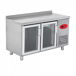 картинка Холодильный стол с 2 стеклянными дверьми Fornazza HFS2-250