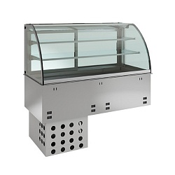 картинка Витрина холодильная с охлаждаемой ванной EMAINOX I7VV2RVR4 8046506 встраиваемая