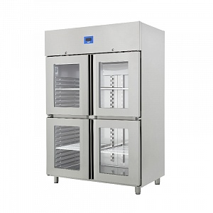 картинка Шкаф холодильный Ozti GN 1200.11 NMV K, K4 стеклянные двери