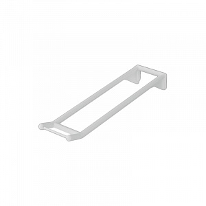 картинка Консоль двойная пластиковая длиной 150 мм PH-DOUBLE HOOK 150, цвет белый EPG