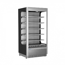 картинка Витрина холодильная пристенная KAYMAN KВК-950МП серый матовый
