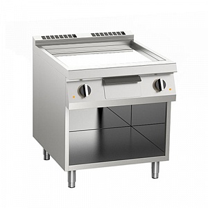 картинка Электрическая жарочная поверхность 900 серии Apach Chef Line SLFTE89CLOS хром