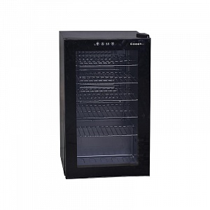 картинка Шкаф холодильный со стеклом Cooleq TBC-65 черный