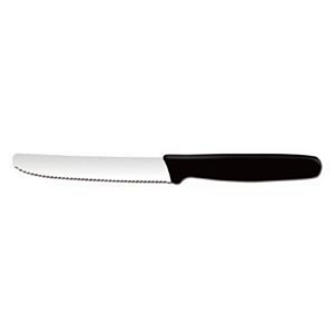 картинка Нож для нарезки MACO 400838 черный 10см