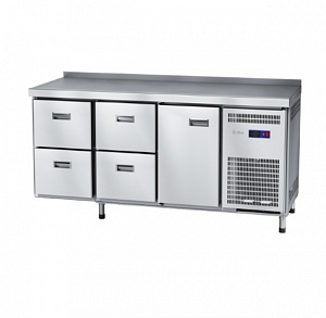 картинка Стол холодильный Abat СХН-60-02 (ящики 1/2, ящики 1/2, дверь)