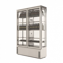 картинка Шкаф винный DECANTER EMAINOX 2 двери без полок полированная сталь